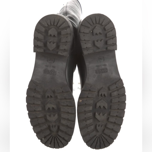 Fendi Moto Leather Boots - Picture 4 of 6